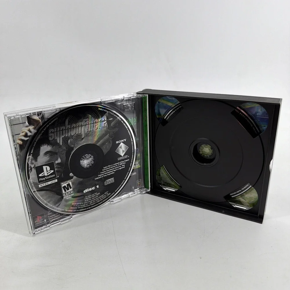 Syphon Filter 2 (Sony PlayStation 1) PS1 Black Label No Manual
